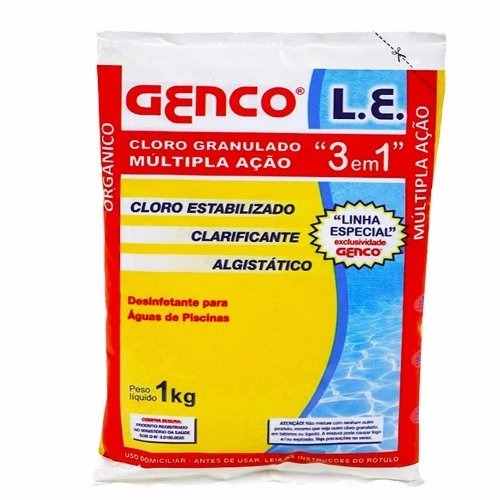 Cloro Granulado Genko L.E 1 Kilo
